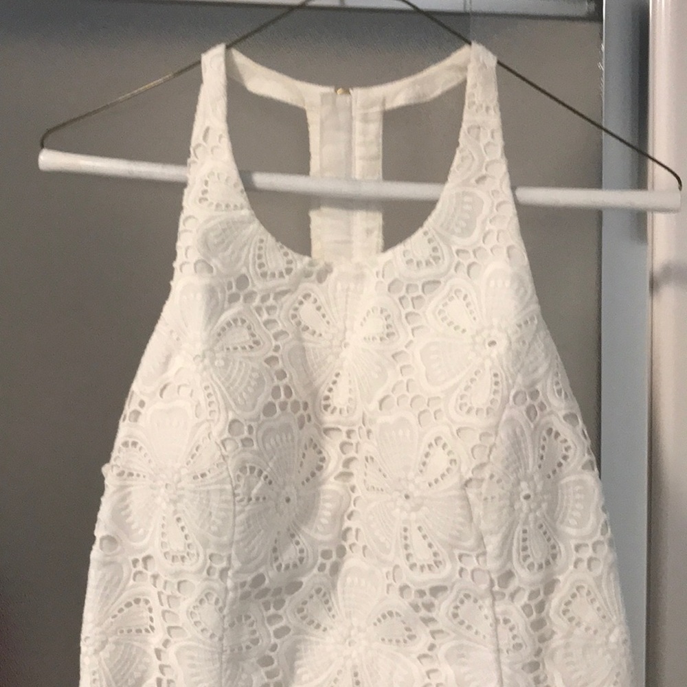 Lilly Pulitzer White Eyelet Lace Dress